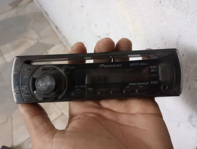 Frente rádio Pioneer 
