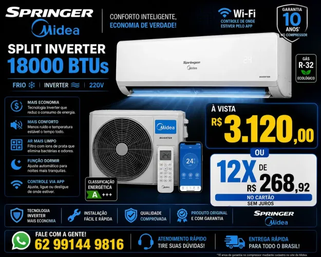 PROMOÇÃO AR CONDICIONADO 