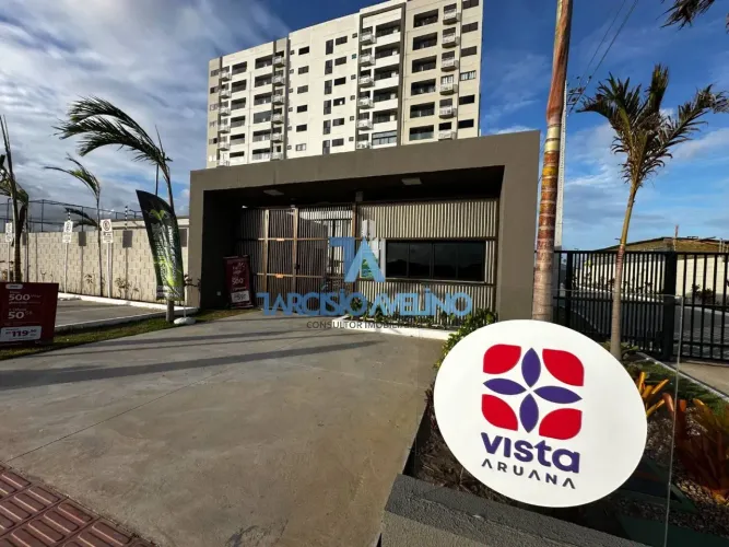 Apartamento 2/4 c suíte - Cond Vista Aruana