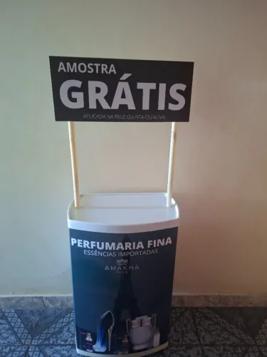 Balcão Promocional / Stand Portátil de Degustação e Divulgação