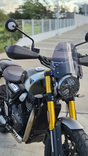 Triumph Scrambler 400x ano 2025 6mil km