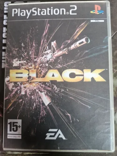 Black Ps2 Midia fisica Dourada Usado