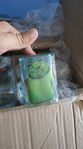 Copos/Potes Acrílicos Angry Birds 3D - Ideal para Festas e Lembrancinhas