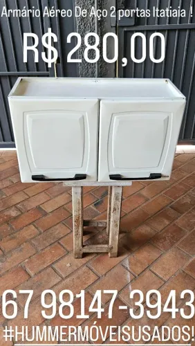Vende - Se Armário Aéreo De Aço 2 portas Itatiaia !