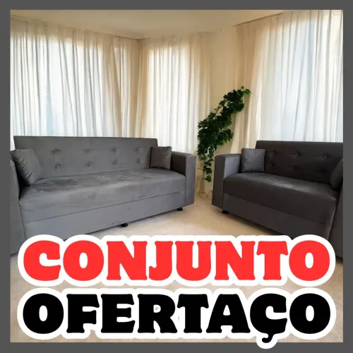 DOIS SOFÁS, 5 LUGARES no total, preço EXTRAORDINÁRIO!