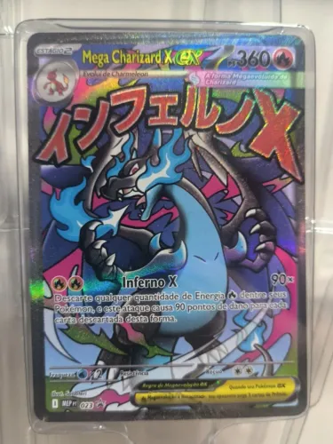 Mega Charizard X EX Full Art Promocional - Pokémon T.C.G