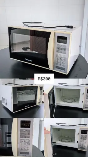 Microondas 21 L Panasonic - motivo: mudança 