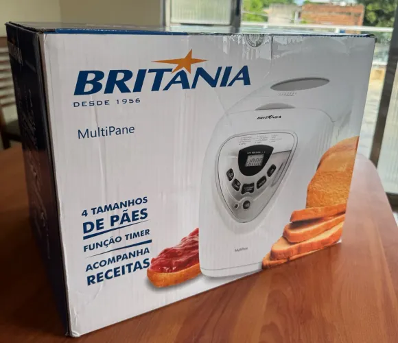 Panificadora Britânia Multipane 12 Programas 550W - Nova Lacrada