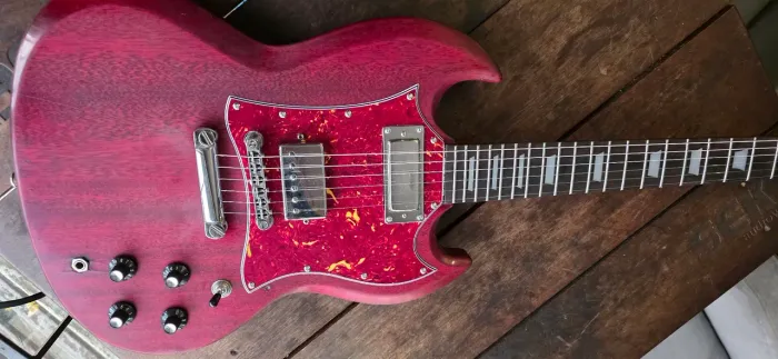 Epiphone G400 cherry faded 1998