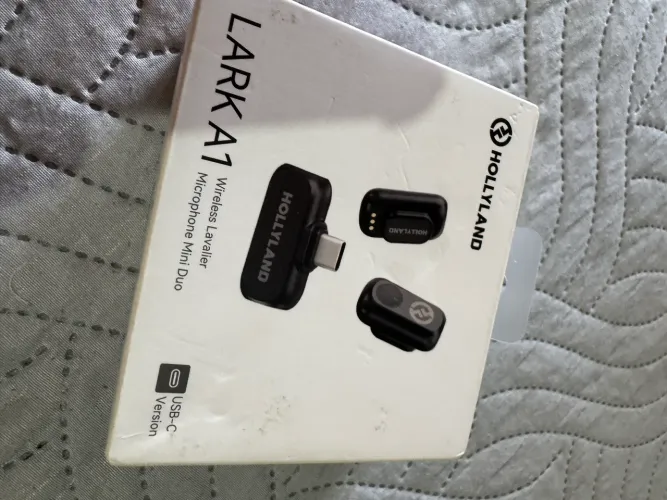 Microfone Hollyland Lark A1 Mini Duo - USB-C