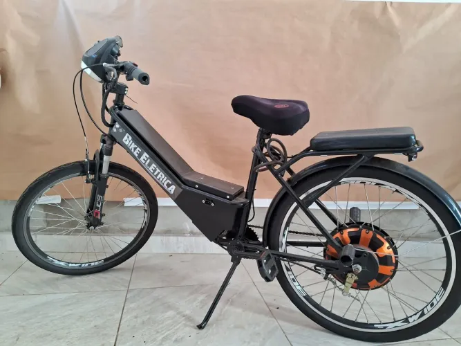 Bicicleta Elétrica Duos Sport 800W - Seminova c/ Bateria Nova