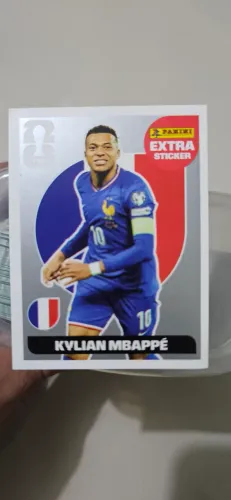 Figurinha legend copa de 2026 prata Kylian Mbappé