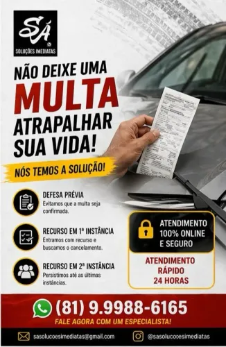 RECURSO DE MULTAS DE TRÂNSITO