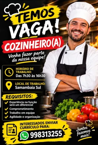 Contrato Cozinheira/Cozinheiro