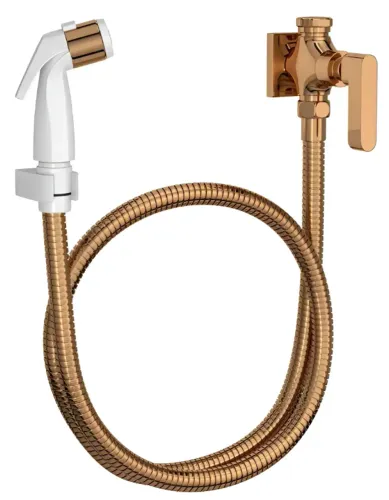 DUCHA HIGIÊNICA Com Registro E Derivação Red Gold DECA 1984.GL33.ACT.RD