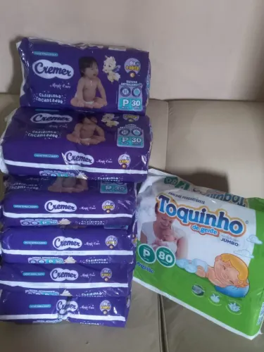 VENDO FRALDAS NOVAS P- VITÓRIA ES (valor menor que mercado)