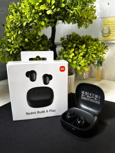 Fone De Ouvido Bluetooth Xiaomi Redmi Buds 6 Play Preto