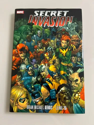 Livro Secret Invasion Original Marvel | Capa Dura | Colecionador