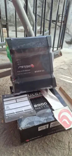Módulo novo 2000 rms 4 ohms nunca usado no plástico