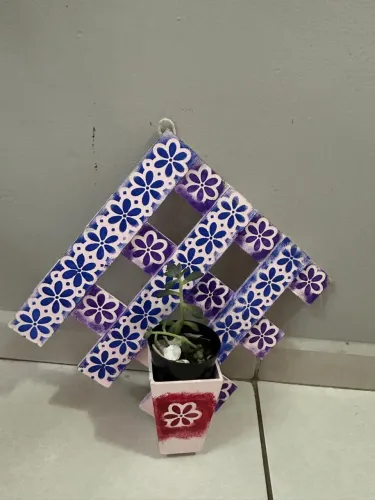 Quadro pra colocar vasos