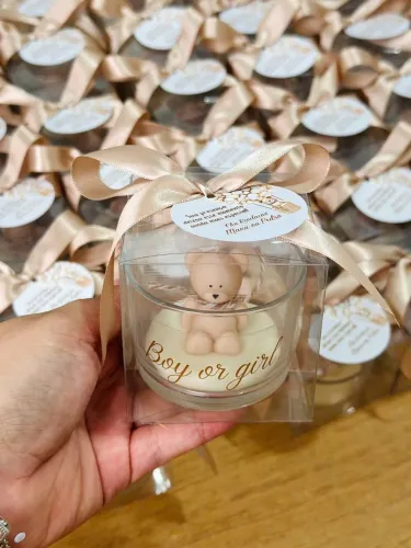 Lembrancinhas velas aromáticas em pote pate