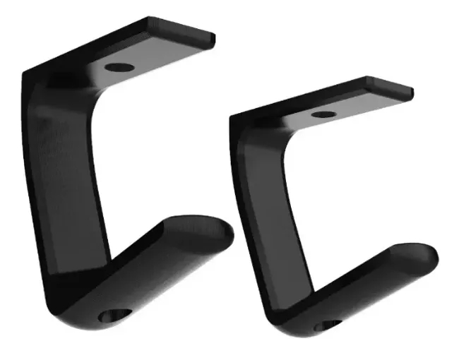 Suporte de mesa para fonte de notebook e monitor - Impressão 3D ABS