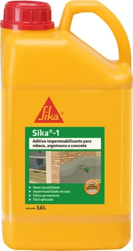 Aditivo impermeabilizante 3,6 litros, 427979 SIKA