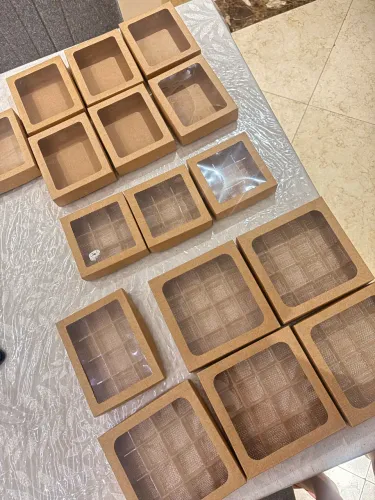 Caixinhas Kraft para Brigadeiros