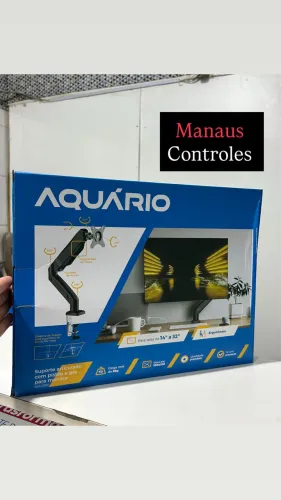 Suporte de Monitor Articulado Pistão a Gás 14 - 32 ( Promoção )