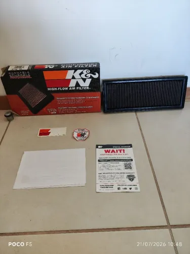 FILTRO ESPORTIVO K&N JETTA 2.0 TSI