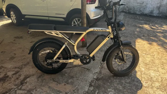 Bike elétrica CAVA -bateria com defeito
