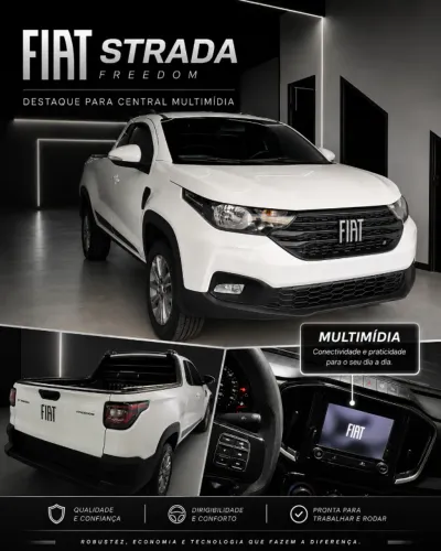 Fiat Strada Freedom 1.3 Flex 8V CS Plus 2022