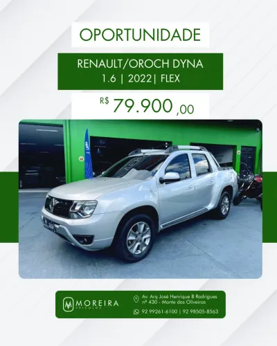 Renault Duster Oroch Dyna. 1.6 Hi-flex 16V MEC 2022