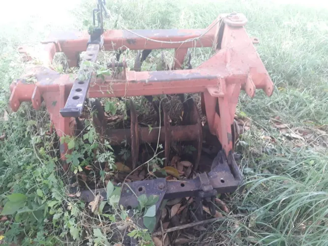 Grade arado 12 discos Baldan - trator