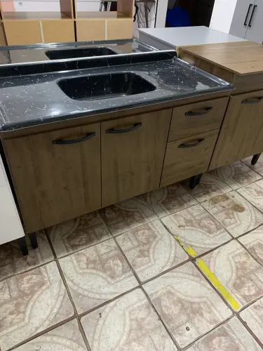 Balcão de pia novo de fábrica