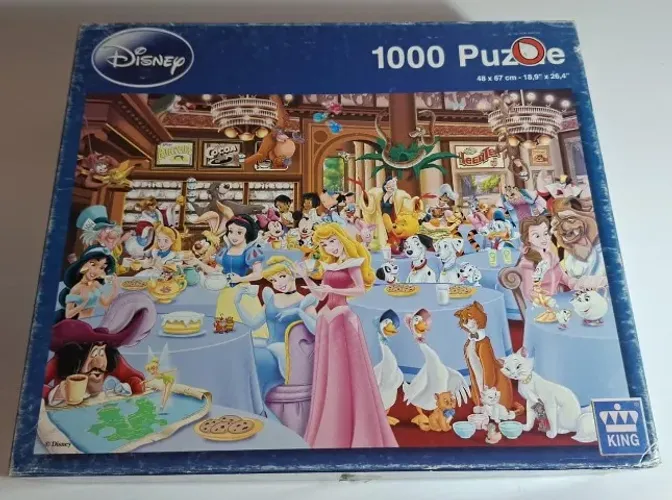 quebra cabeça disney 1000 peças king