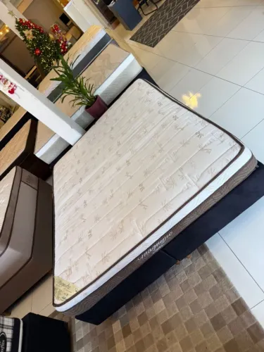 Colchão Casal ORTOBOM QUEEN SEMINOVO - Entrego!