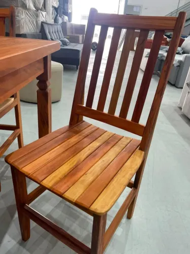 Cadeira de Jantar Rústica (Peroba Rosa)