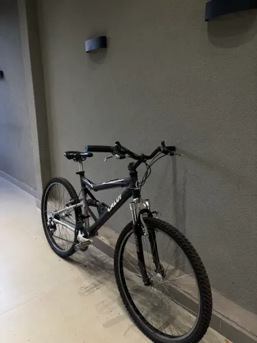 Bicicleta Mountain Bike Caloi Aluminum - Aro 26 (Full Suspension)