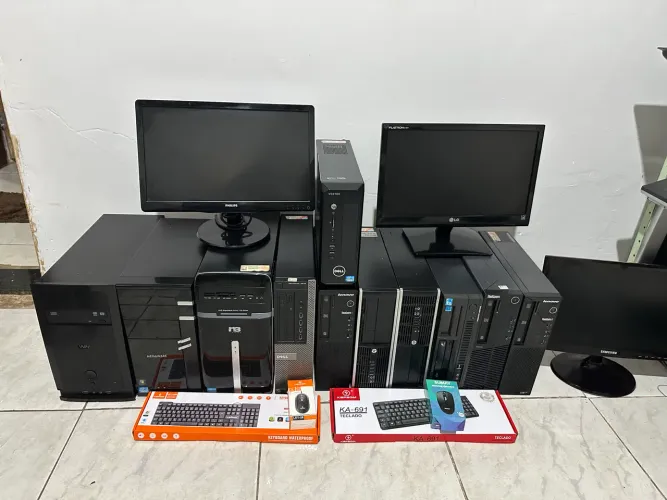 Computador i3 900,00 i5 1000,00 com ssd novo para empresas semi novos