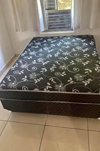 CAMA NOVA COM COLCHÃO ACOPLADO 20CM DE ESPUMA FRETE GRÁTIS