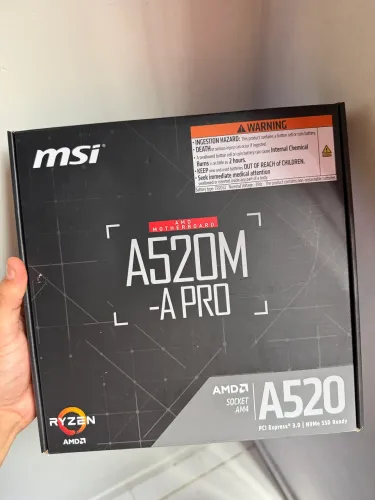 Placa mãe a520m-pro 