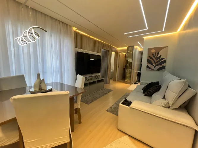 Apartamento mobiliado à venda no Connect JK, Centro - 55 m², 2 quartos (sendo 1 suíte), mó