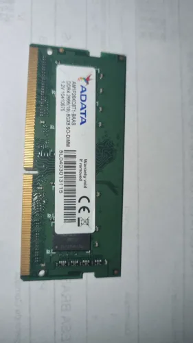 Memória RAM ADATA 8GB DDR4 2666MHz para Notebook