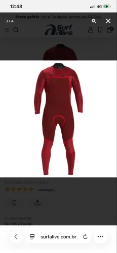 Long John Quiksilver Manga Longa 3/2 Marathon Sessions Chest Zip Preto