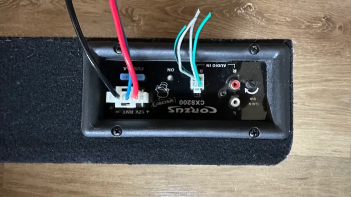 Caixa Slim Amplificada 8'' Wrms, Corzus, Cxs200S, Caixa de Som Automotivo e Alto Falante