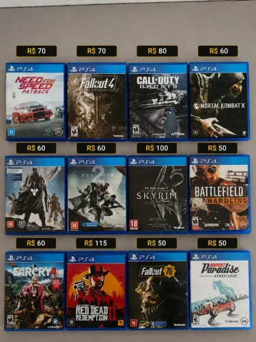 Jogos de ps4
