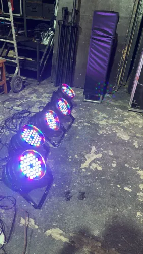 5 refletor par leds