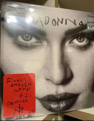 Vinil Madonna Finally Enough Love Duplo Clear Pop 2022