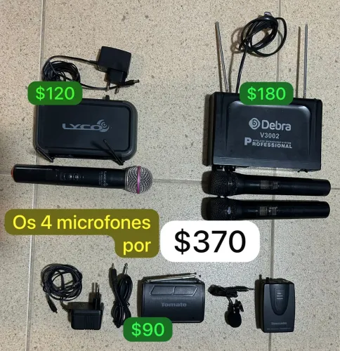Kit microfones